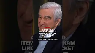 Sam Waterston once held the contents of Abraham Lincoln's pockets from the night he was assassinated