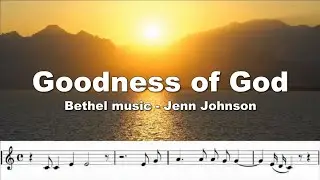 Goodness of God. A beautiful Bb trumpet play along in C.