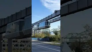 Sky Train @ D&uuml;sseldorf Airport #train #monorail #airport #trainspotting