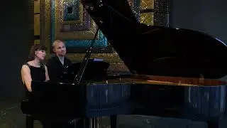 M. GLINKA Initial Polka for piano 4 hands. Elena TARASOVA (piano), Andrey DUBOV (piano).