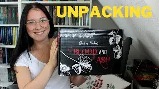 unpacking - Blood And Ash Box - Chest of Fandoms - Lillyteratur