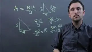How to Measure the Size of a Triangle : Math & Geometry Tips