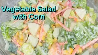 Vegetable Salad with Corn