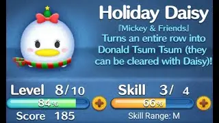 How To Play - Use Holiday Daisy In A Game  - Line Disney Tsum Tsum