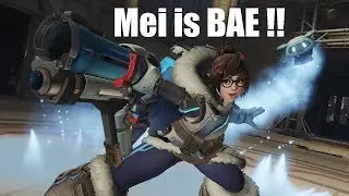 [15MOG] Mei is Bae!! 4K 60 FPS Overwatch PVP Gameplay