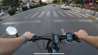 Alba Bafang Mid Drive Elektrikli Bisiklet İle Hızlı Şehir Turu
