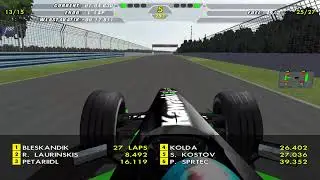 F1C CSL League 13. sezóna 15.závod |VC Kanady
