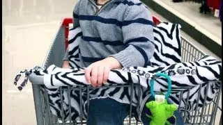 DIY: Super Simple Shopping Cart Cover