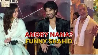 Nana Patekar's ANGRY Exit vs Shahid Kapoor's Charm | O&rsquo; Romeo Trailer Launch | Full Event