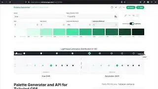 Using the Tailwind CSS 10-colour Palette Generator