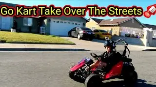 Coleman CK100-S Go Cart My Son's First Gas powered buggy