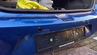 Renaut Clio 3 ,instalação sensores de estacionamento.