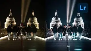 Moody Night Street Photography Editing || Lightroom Tutorial - Start to Finish