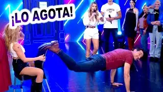 &iexcl;LO PONE NERVIOSO! Laurita Fern&aacute;ndez le pidi&oacute; a Drago que enfrente a La Locomotora en la fuerza