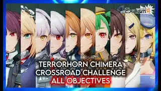 Terrorhorn Chimera - Crossroad Challenge (All Objectives)