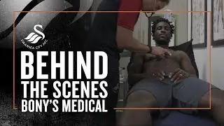 Behind the Scenes at Wilfried Bony's Medical