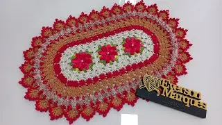 📢 TAPETE DEGRADE COM FIO PELUDINHO. 🥰 PASSO A PASSO. ❤️🤎 #crochet #passoapasso