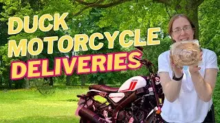 Duck Motorcycle Adventure Deliveries and Coffee of course!