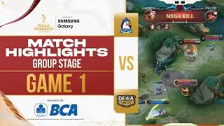 (MLBB WOMEN) MATCH HIGHLIGHT - WHITE EAGLES LADIES VS DEWA UNITED EVE -  GAME 1 - GROUP STAGE