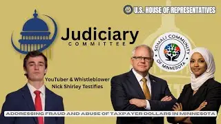 LIVE | Minnesota Somali Fraud Investigation: Theft of Taxpayer Funds | Judiciary Committee