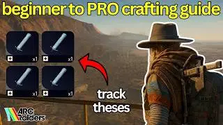 5 minutes to MASTER crafting in ARC raiders