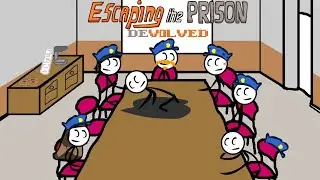 Escaping The Prison Devolved | Fan Parody | All Fails & Endings