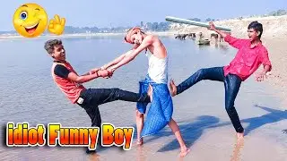 New Funny Video 2021 Try Not To Laugh CHALLENGE Episode 2 | Idiot Funny Boy