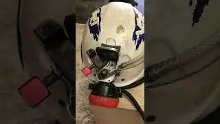 Caving helmet set up from 2000