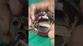Connect terminal line in field coil demolition hammer