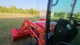 Kubota LX2610 rear work lights install