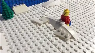 LEGO Man And The Snow Fort
