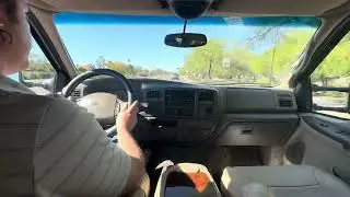 Driving Video 7.3L Diesel 4X4 Ford Excursion Limited