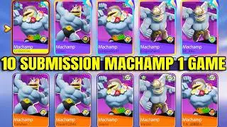 10 SUBMISSION MACHAMP in the same Game is insanely Hilarious | Pokemon Unite