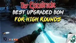 Best 'UPGRADED BOW' for High Rounds on Der Eisendrache! - Tips & Tricks (Black Ops 3 Zombies)