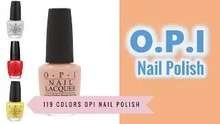 OPI Fall/Winter 2018 nail polish Swatch + Review | OPI Liquid Nail Polish Review