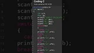 coding with Bsg#calculator #clanguagetutorial #coding #calculatorinc