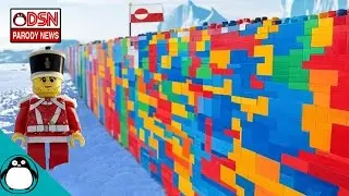 Denmark Builds LEGO Wall Around Greenland To Stop Trump Invasion
