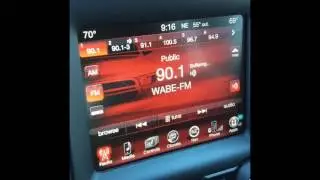 Dodge Durango iPhone Interface