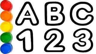 phonics abc song nursery rhymes 123 number | ABC Kids Learning Point