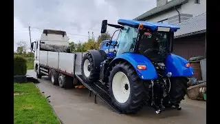 Nowy nabytek new holland t6 145 akcja prace polowe 2022 ursus mecalac