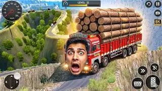 Extreme Truck Driving on the World's Most Dangerous Roads 😱 Gameplay 