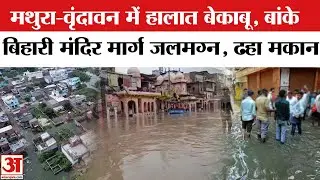 Mathura-Vrindavan Flood Update: मथुरा-वृंदावन में हालात बेकाबू, तेजी से बढ़ रही यमुना का जलस्तर