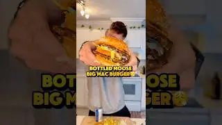 Moose Big Mac Burger😮&zwj;💨🫎 #Burger #Moose #Newfoundland