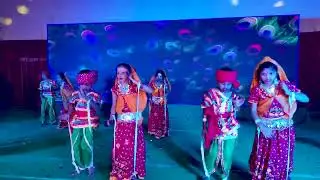 Dance Performance by Students of Class 3 on Rajasthani Puppet Theme