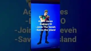 Agent Jones be like 😎 #fortnite #agentjones