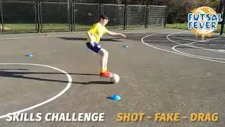 Futsal Fever Skills Challenge Number 1: SHOT - FAKE - DRAG