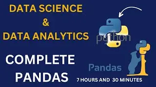PANDAS COMPLETE IN ONE VIDEO | REAL EXAMPLES