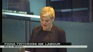 Fiona Twycross AM proposes a motion on intimidation outside abortion clinics