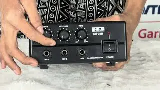 Ahuja UB-30M | 25 ওয়াট PA মিক্সার অ্যাম্প্লিফায়ার | Best Low Wattage PA Amplifier in Bangladesh