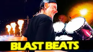 LARS ULRICH TALKING ABOUT BLAST BEATS #METALLICA